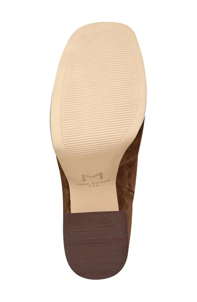 Marc Fisher Ltd Marysa Block Heel Platform Bootie In Medium Natural 101