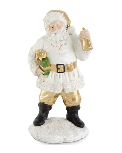 Shop K & K Interiors K&k Interiors 12.25in Resin Santa With Package