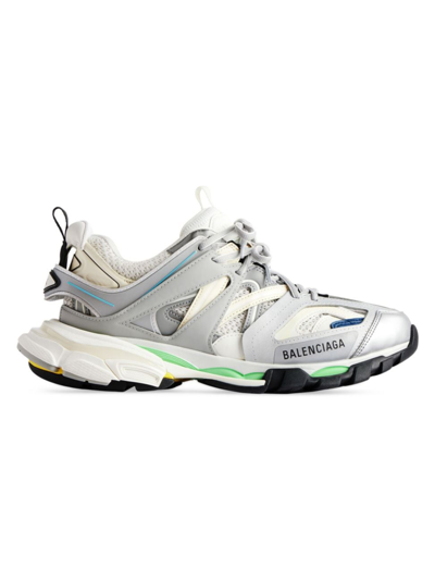 Shop Balenciaga Women's Track Sneakers In Grey