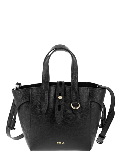 Shop Furla Designer Handbags Net - Mini Shopping Bag In Noir