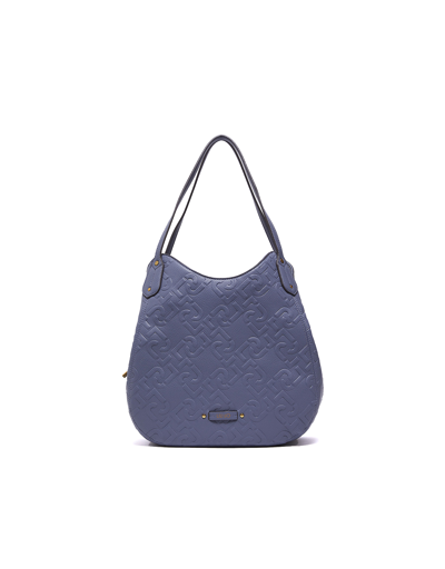 Shop Liu •jo Designer Handbags Women's Blue Bag In Bleu