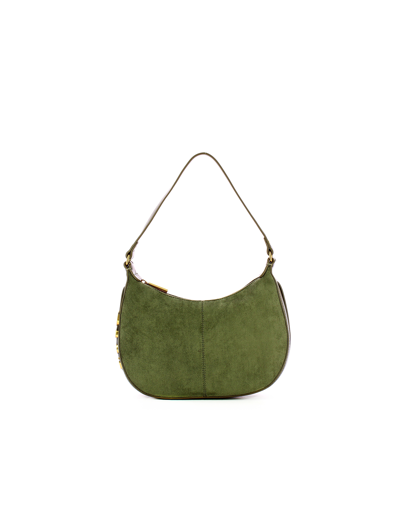 Shop Liu •jo Designer Handbags Women's Green Bag In Vert