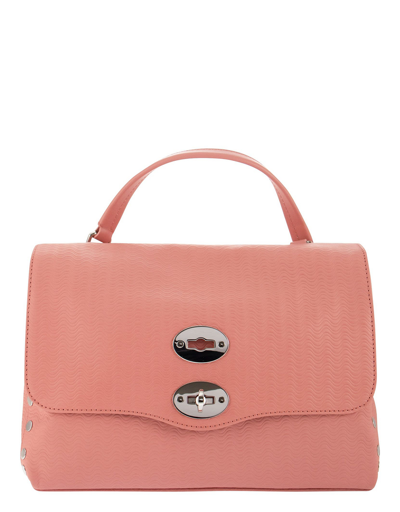 Shop Zanellato Designer Handbags Postina - S Cachemire Blandine In Rose