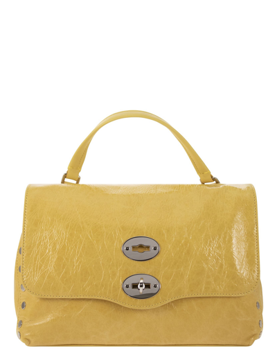 Shop Zanellato Designer Handbags Postina City Of Angels - Handbag S In Jaune