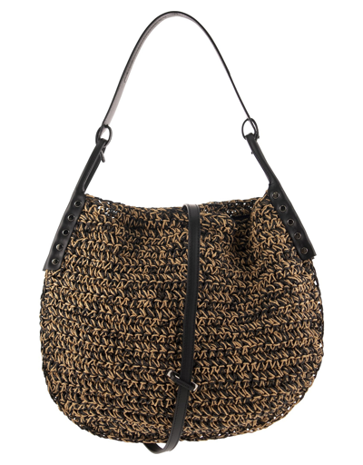 Shop Zanellato Designer Handbags Ima Sun - Raffia Bag M