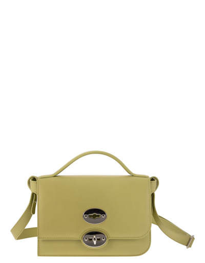 Shop Zanellato Designer Handbags Ella - Hand Bag In Vert