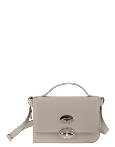 Shop Zanellato Designer Handbags Ella - Hand Bag In Gris