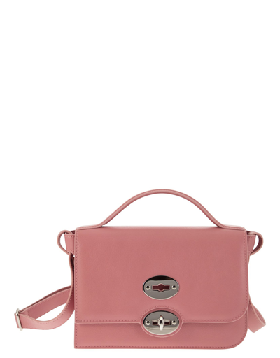 Shop Zanellato Designer Handbags Ella - Hand Bag In Rose