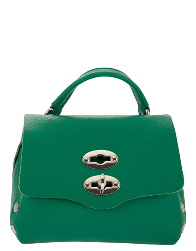 Shop Zanellato Designer Handbags Postina - Daily Sbaby Bag In Vert