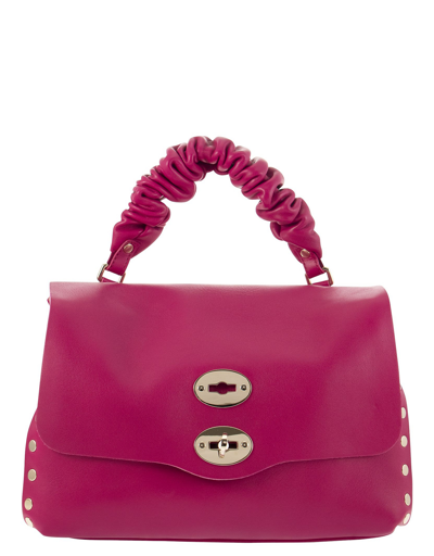 Shop Zanellato Designer Handbags Postina - Bag S Heritage Glove In Rose
