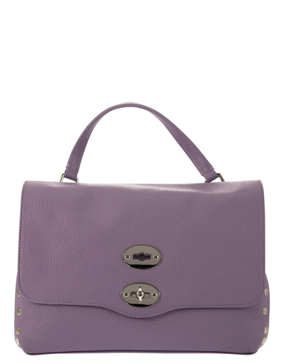 Shop Zanellato Designer Handbags Postina - Daily S Bag In Violet