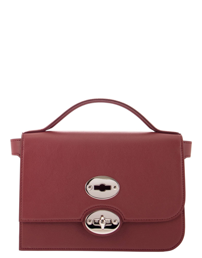Shop Zanellato Designer Handbags Ella - Hand Bag In Rouge