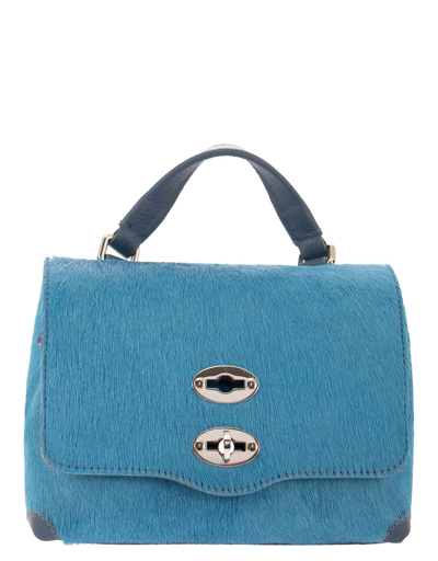 Shop Zanellato Designer Handbags Postina My Little Pony - Baby Handbag In Bleu