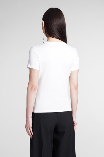 Shop Theory T-shirt In White Cotton