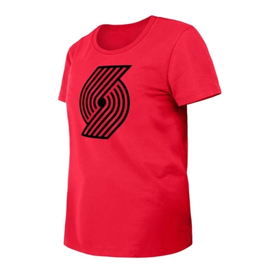 Shop New Era Red Portland Trail Blazers 2023/24 City Edition T-shirt
