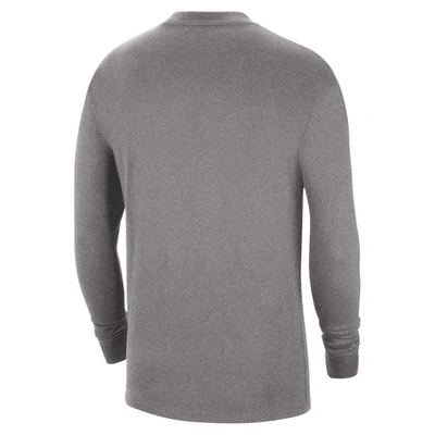 Shop Nike Charcoal Chicago Bulls 2023/24 City Edition Max90 Expressive Long Sleeve T-shirt