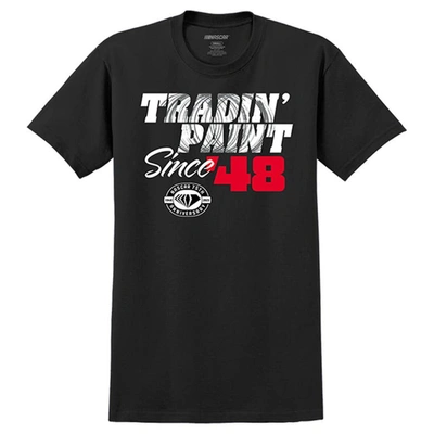 Shop E2 Apparel Black Nascar Tradin' Paint Since '48 Tri-blend T-shirt