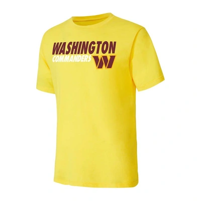 Shop Concepts Sport Burgundy/gold Washington Commanders Meter T-shirt & Shorts Sleep Set