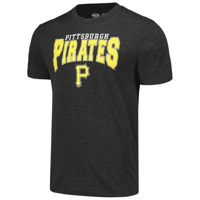 Shop Concepts Sport Charcoal/black Pittsburgh Pirates Meter T-shirt & Pants Sleep Set