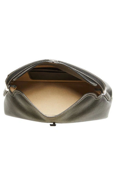 Totême T-lock Top Handle Bag In Black