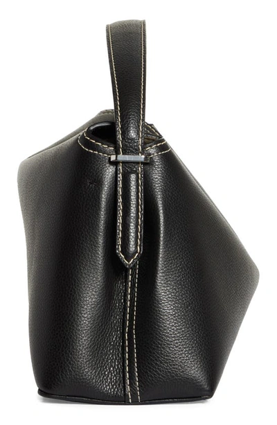 Totême T-lock Top Handle Bag In Black