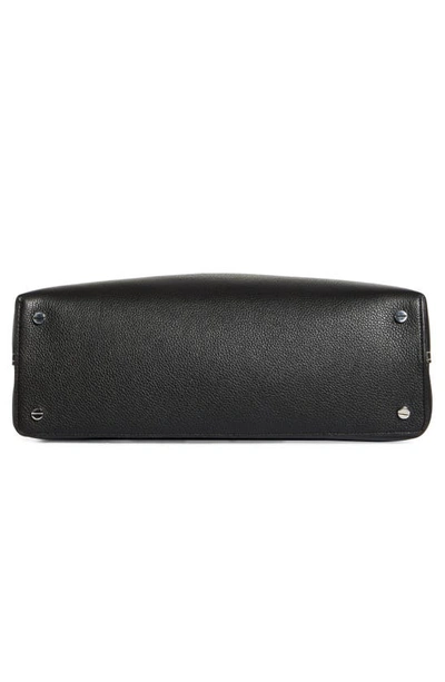 Totême T-lock Top Handle Bag In Black