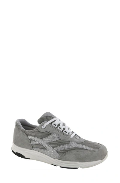 Shop Sas Tour Mesh Sneaker In Plata Mix