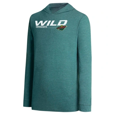 Shop Concepts Sport Gray/green Minnesota Wild Meter Pullover Hoodie & Jogger Pants Set