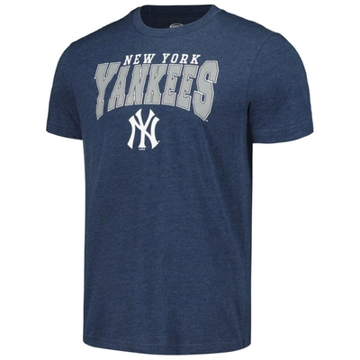 Shop Concepts Sport Charcoal/navy New York Yankees Meter T-shirt & Pants Sleep Set