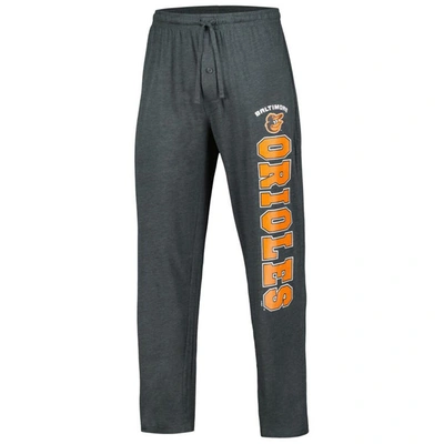 Shop Concepts Sport Charcoal/black Baltimore Orioles Meter T-shirt & Pants Sleep Set