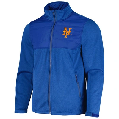 Shop Dunbrooke Heather Royal New York Mets Explorer Full-zip Jacket