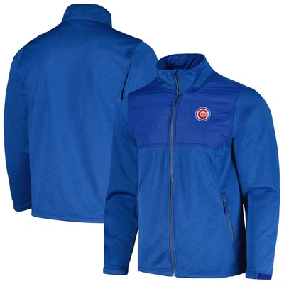 Shop Dunbrooke Heather Royal Chicago Cubs Explorer Full-zip Jacket