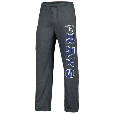 Shop Concepts Sport Charcoal/navy Tampa Bay Rays Meter T-shirt & Pants Sleep Set
