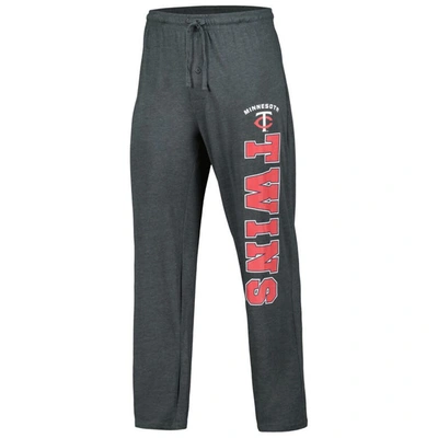 Shop Concepts Sport Charcoal/navy Minnesota Twins Meter T-shirt & Pants Sleep Set