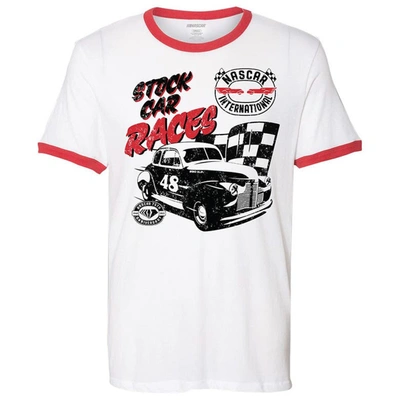 Shop E2 Apparel White Nascar Stock Car T-shirt
