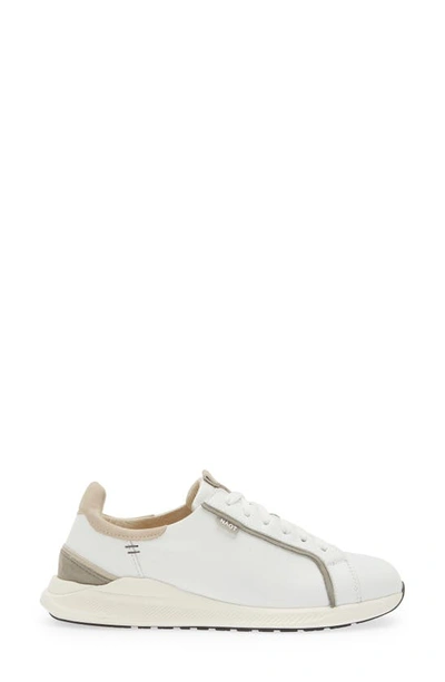 Shop Naot Admiral Sneaker In White/ Grey/ Stone