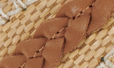 Shop Dolce Vita Whim Platform Sandal In Honey Raffia