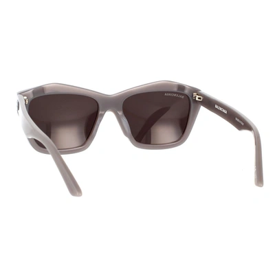 Shop Balenciaga Sunglasses In Gray