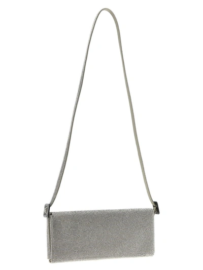 Shop Benedetta Bruzziches 'vittissima La Grande' Crossbody Bag In Silver