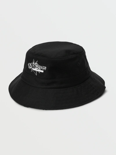 Shop Volcom Entertainment Bucket Hat - Black Combo