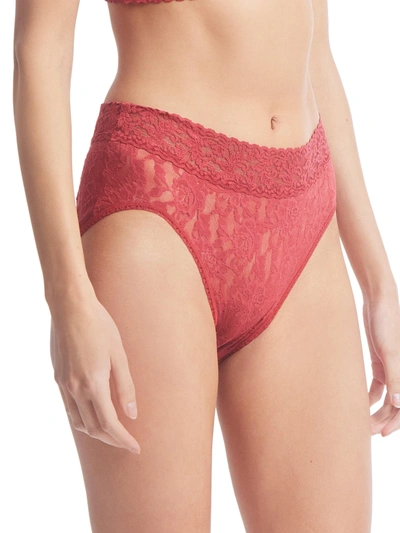 Shop Hanky Panky Signature Lace French Brief In Red