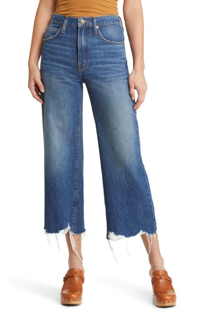 Shop Frame The Relaxed Ankle Straight Leg Jeans In Beluga Modern Chew