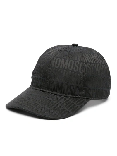 Shop Moschino Hats In Black