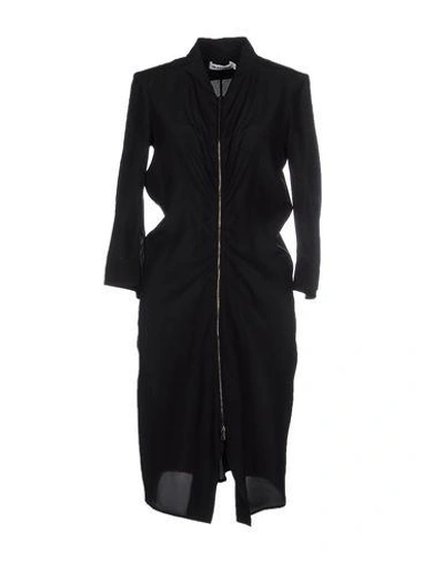 Jil Sander Short Dress In Black