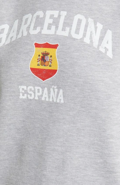 Shop Golden Hour Barcelona Graphic Sweatshirt In Heather Grey