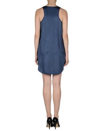 Shop Alexander Wang T Short Dress In Slate Blue