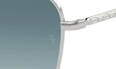 Shop Ray Ban New Caravan 55mm Gradient Square Sunglasses In Blue Gradient