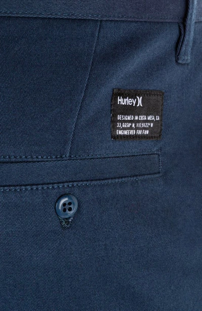 Shop Hurley Worker Icon Pants In Armory Blue