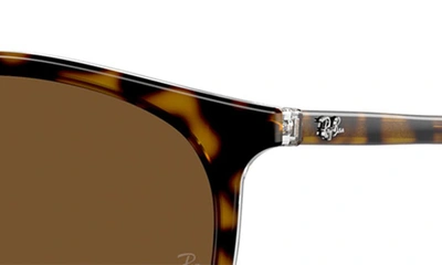 Ray Ban 51mm Polarized Phantos Sunglasses In Havana