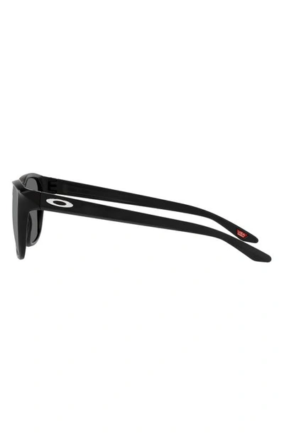 Shop Oakley Manorburn 56mm Prizm™ Polarized Square Sunglasses In Matte Black